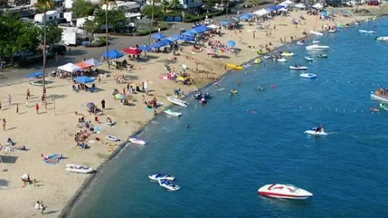 Campland on the Bay campground in Pacific Beach San Diego